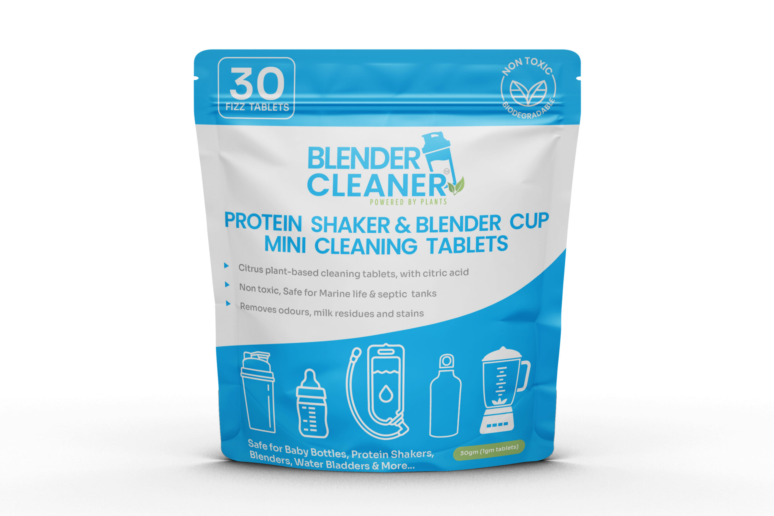Protein cup cleaning tablet